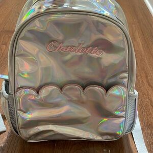 Embroidered “Charlotte” Pottery Barn Backpack